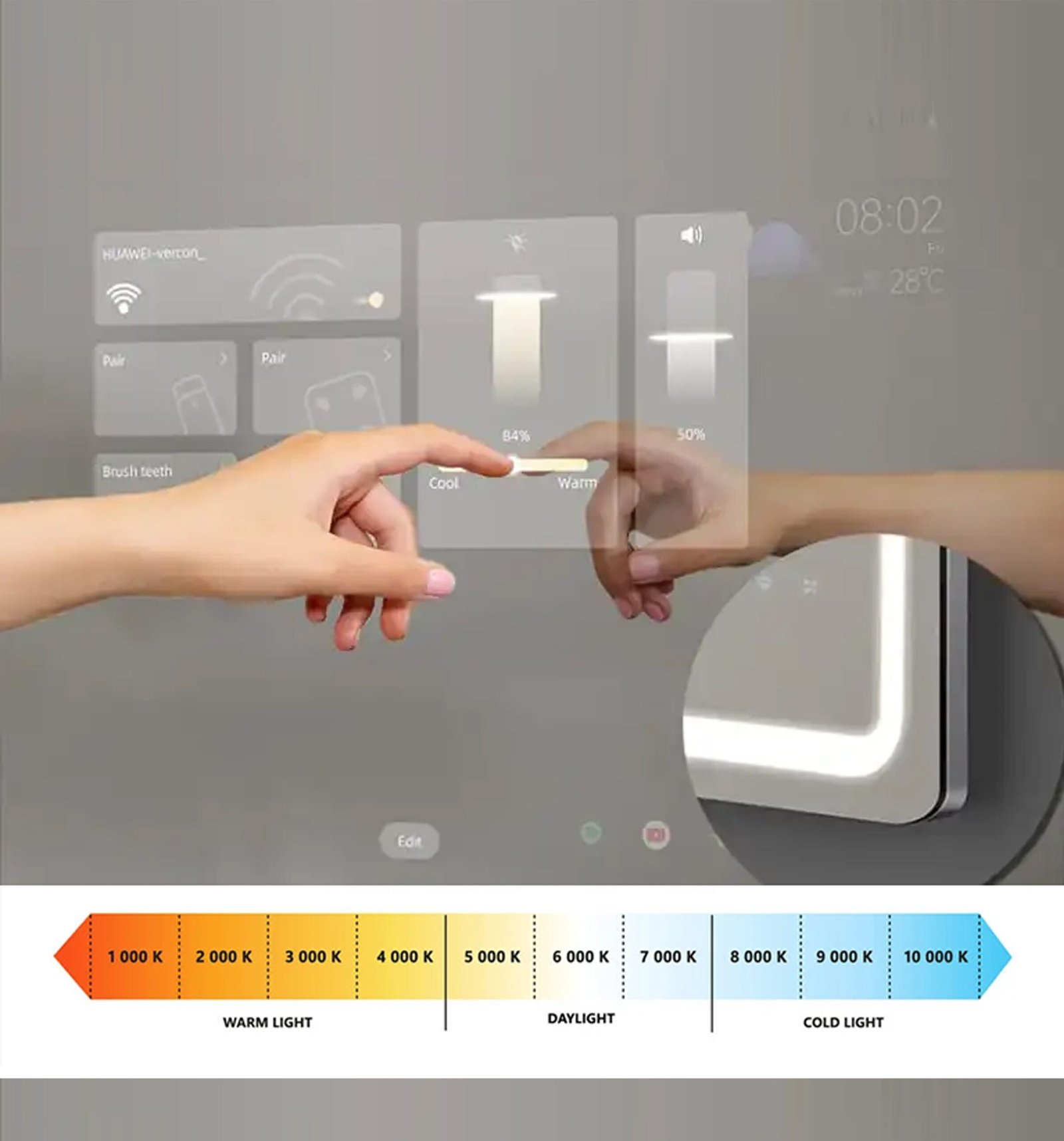 Espejo Inteligente con Pantalla HD - V20 PRO