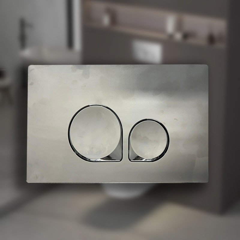 W230 Inodoro suspendido gris / blanco con bastidor