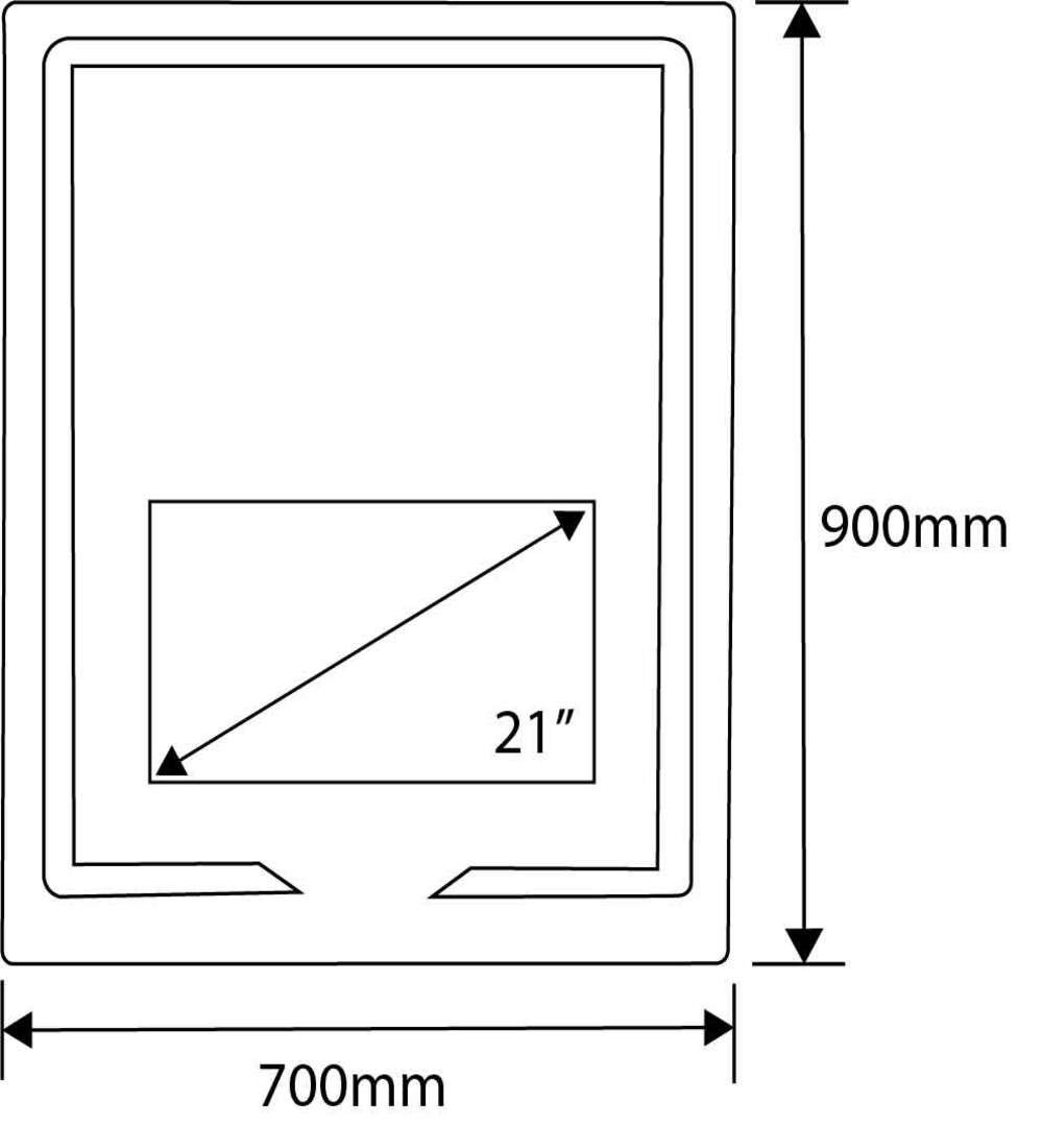 Espejo Inteligente con Pantalla HD - V30 PRO