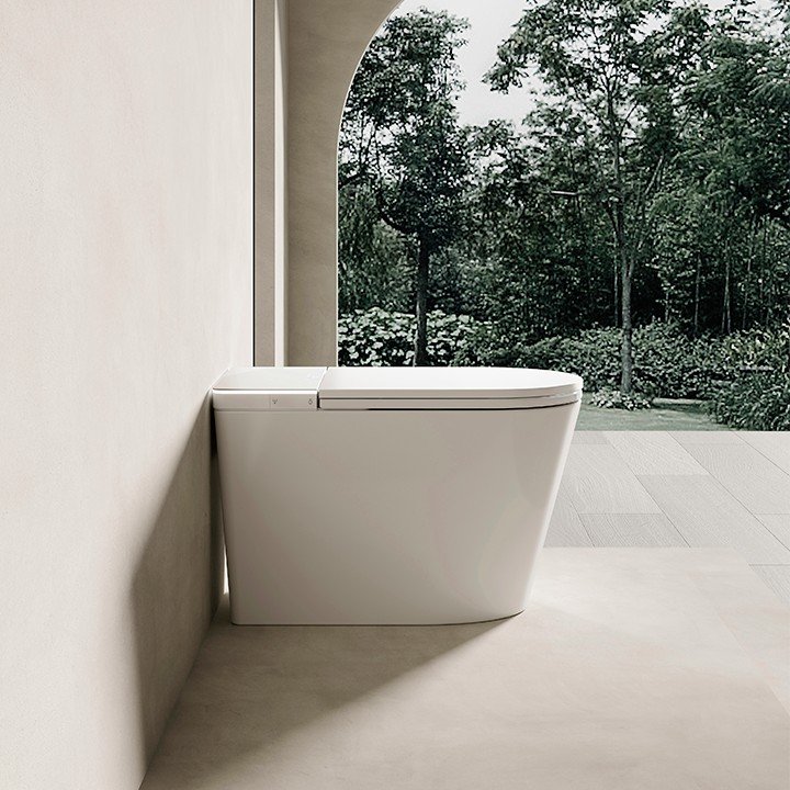 wc japonés A360 blanco lateral