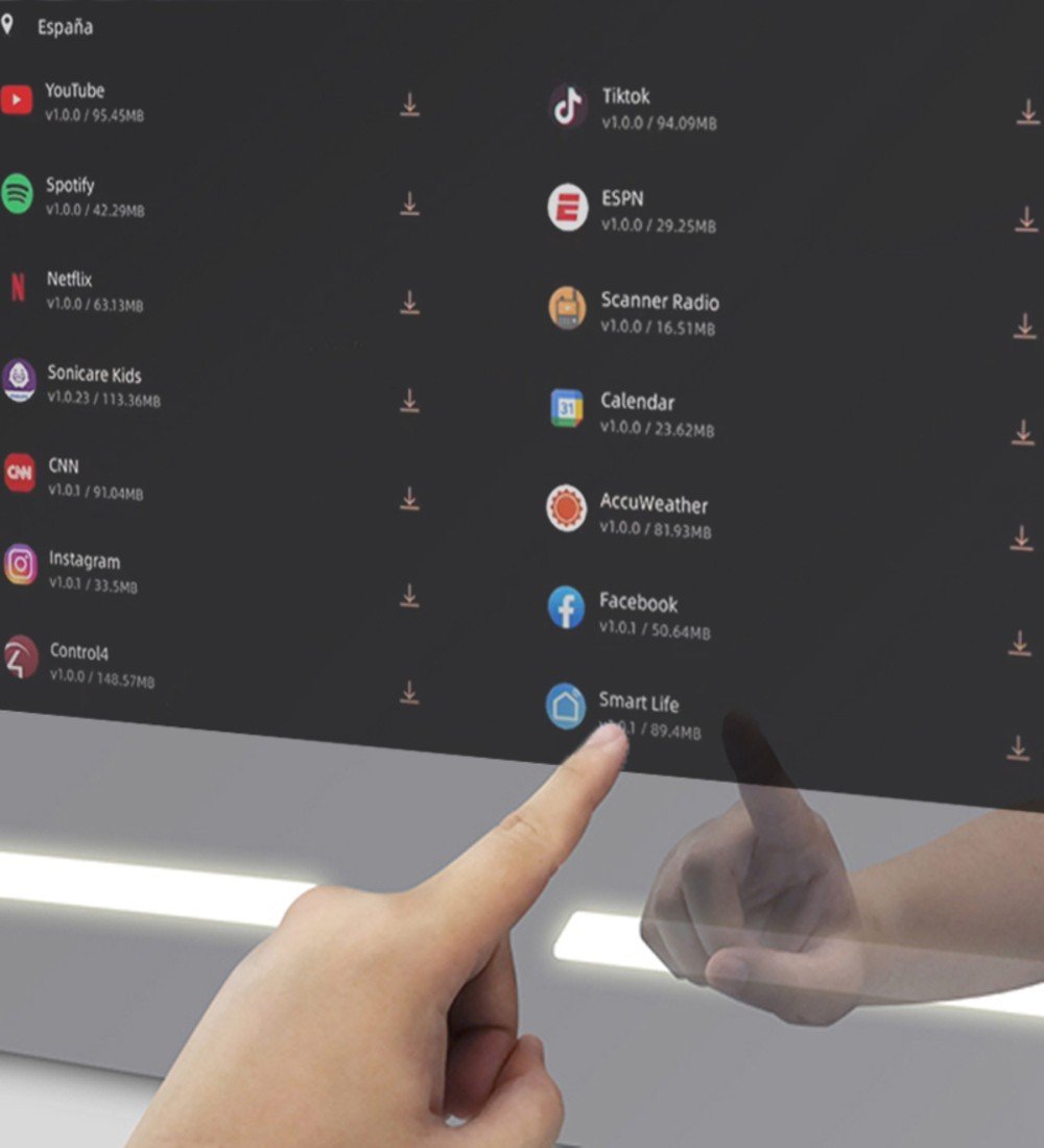 Espejo Inteligente con Pantalla HD- V50