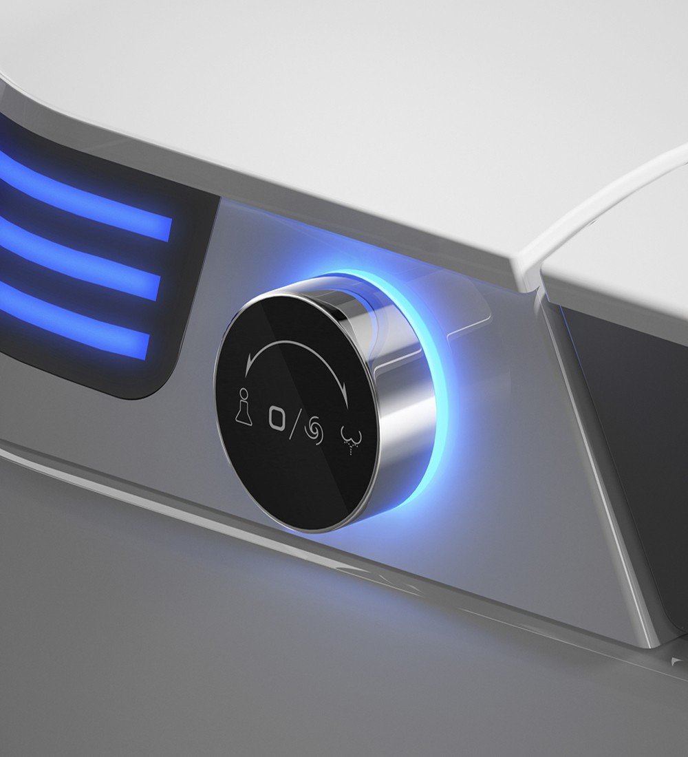 Inodoro Inteligente - A680 VOZ INGLÉS (Con Tanque)